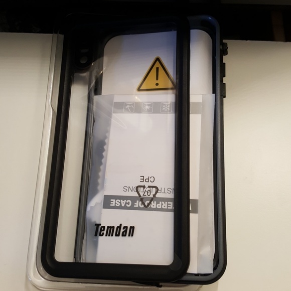 case waterproof for iphone xs max 6.5" black new - Picture 3 of 8